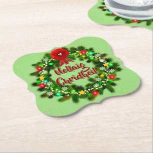 Porta-copo De Papel Nollaig Chridheil - Natal Escocês