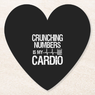 Porta-copo De Papel Números de Briscada É O Meu Contador De Cardio & C