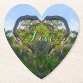 Porta-copo De Papel O Amor Da Natureza