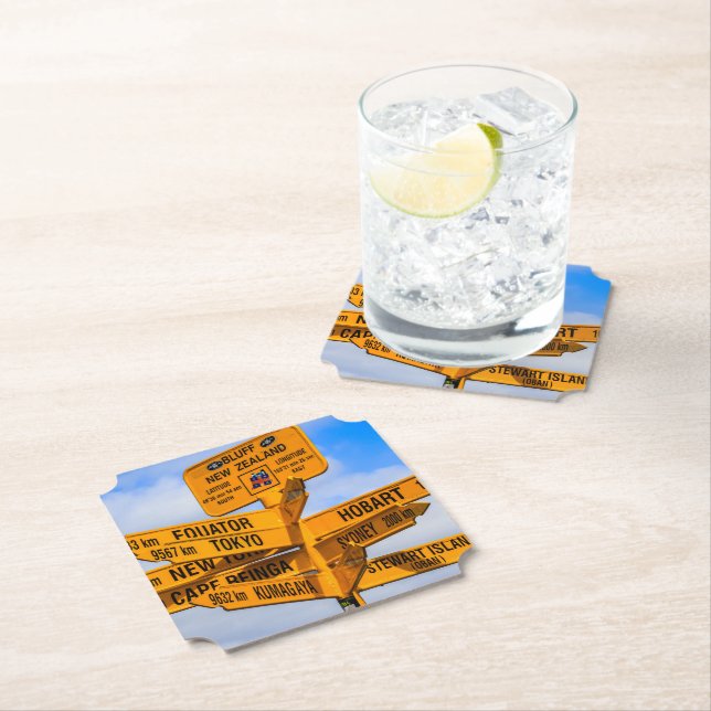 Porta-copo De Papel O fim da estrada (Insitu)