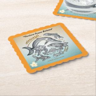 Porta-copo De Papel "O Mar Inabitável"