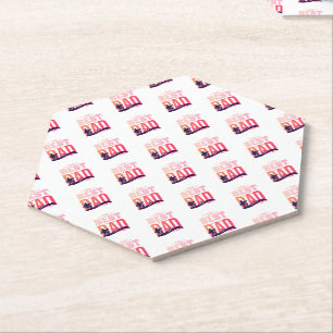 Porta-copo De Papel O Melhor Pai do Mundo