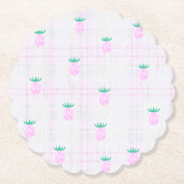 Porta-copo De Papel Oásis de Abacaxi Fazenda