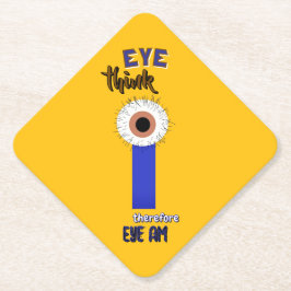 Porta-copo De Papel Olhos de Descartes