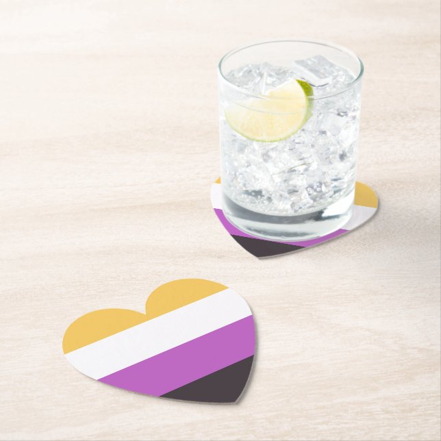 Porta-copo De Papel Orgulho gay (Insitu)