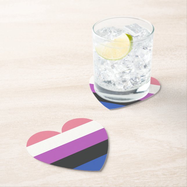 Porta-copo De Papel Orgulho gay (Insitu)