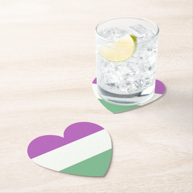 Porta-copo De Papel Orgulho gay (Insitu)