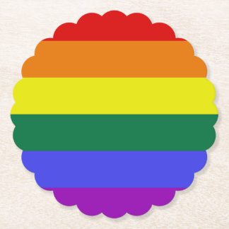 Porta-copo De Papel Orgulho LGBT Arco-Íris