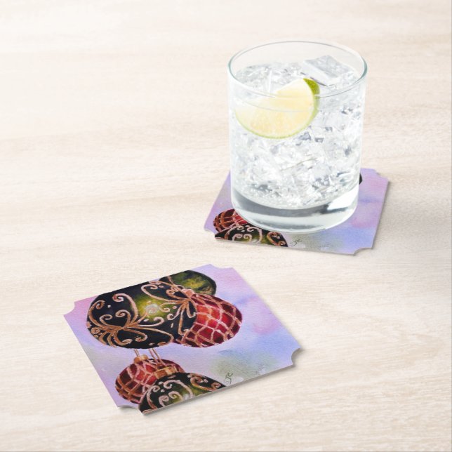 Porta-copo De Papel Ornamentos da Bola de Natal (Insitu)