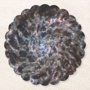 Porta-copo De Papel Ossos da Galaxy IC5332 do JWST