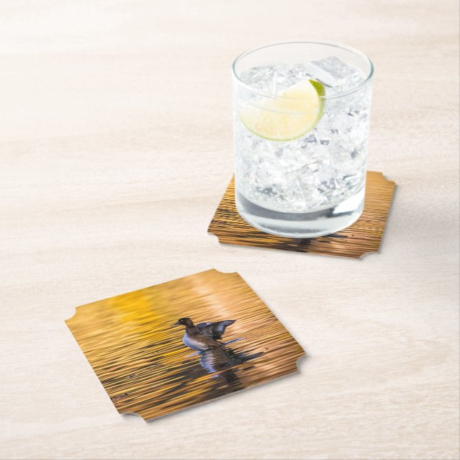 Porta-copo De Papel Ouro de um lago ouro (Insitu)