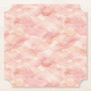Porta-copo De Papel Padrão de design abstrato moderno rosa suave