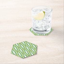 Porta-copo De Papel Padrão De Folha, Padrão De Folhas, Folhas Verdes