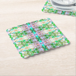 Porta-copo De Papel Padrão de Vintagem Étnica - Elegante Boho Fantasy