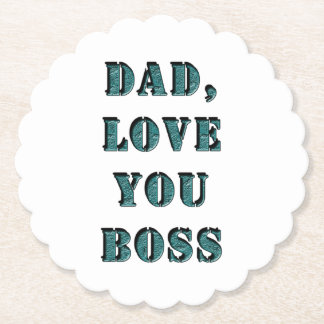 PORTA-COPO DE PAPEL PAI, AMO-TE CHEFE 1
