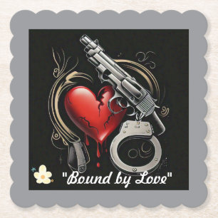 Porta-copo De Papel "Paixão Mortal"