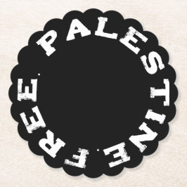 Porta-copo De Papel Palestina livre