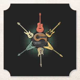 Porta-copo De Papel Pão de Violão Estilo Retroativo Presente Para