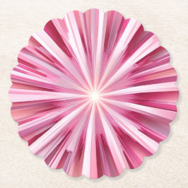 Porta-copo De Papel Papel de Apoio Estrela Cor-de-Rosa Bonito