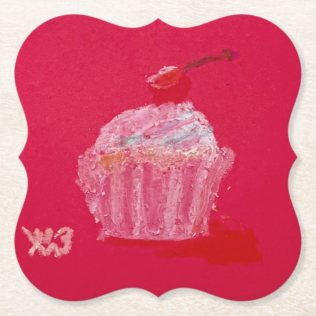 Porta-copo De Papel Paper Coaster (Frente)