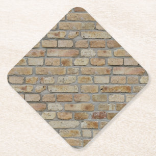 Porta-copo De Papel Parede de Tijolo Marrom um Design Inovador