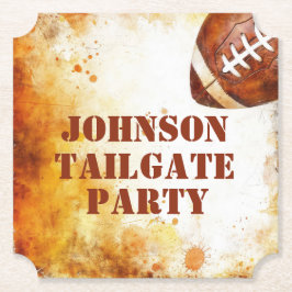 Porta-copo De Papel Partido de Tema de Futebol Personalizado