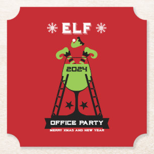 Porta-copo De Papel Partido Elf Xmas