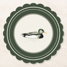 Party Favors Vintage Duck Coaster