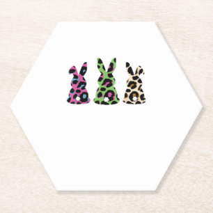 Porta-copo De Papel Páscoa de coelho Xadrez-leopardo Buffalo Páscoa de
