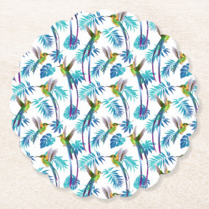 Porta-copo De Papel Pássaros-do-mar Tropicais Longos