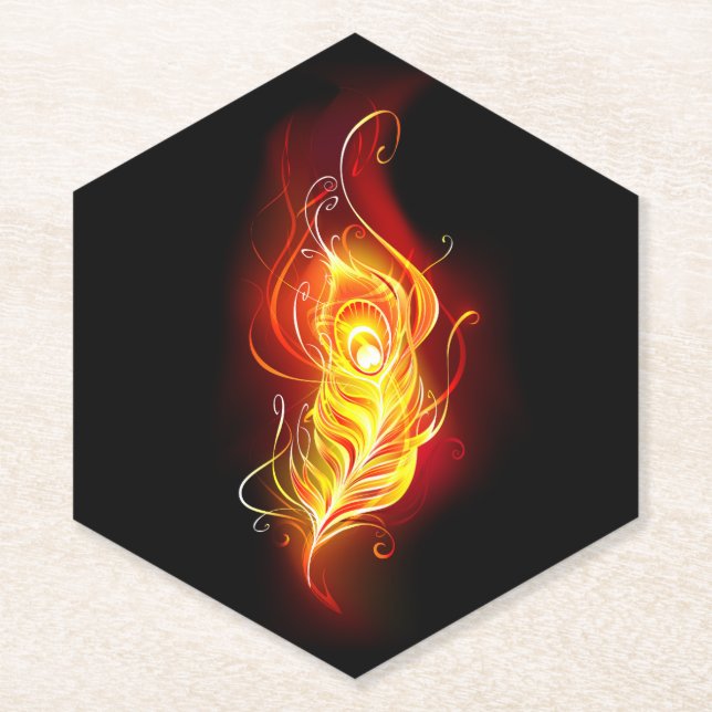 Porta-copo De Papel Patilha de Fogo (Frente)