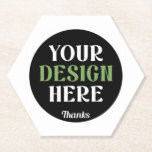 Porta-copo De Papel personalizado, único, elegante e minimalista hersh<br><div class="desc">Este design é acessível a todos. Sinta-se à vontade para personalizar o logotipo,  imagens,  texto e cores de acordo com suas preferências. Muito obrigado.</div>