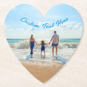 Porta-copo De Papel Personalize sua Porta copos de Papel Fotográfico f