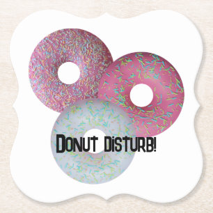 Porta-copo De Papel Perturbação da rosquinha!