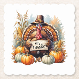 Porta-copo De Papel Pilgrim Spirit & Pumpkin Joy