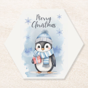 Porta-copo De Papel Pinguim Cinto 2