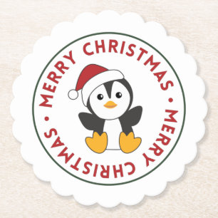Porta-copo De Papel Pinguim Natal Neve Pinguins Pinguins de Pinguins