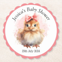 Pintinho de bebê bonito