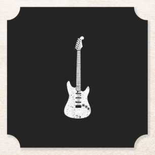 Porta-copo De Papel Player de guitarrista guitarrista elétrico