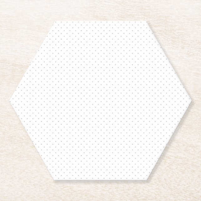 Porta-copo De Papel Ponto, Fumaça Branca (Frente)