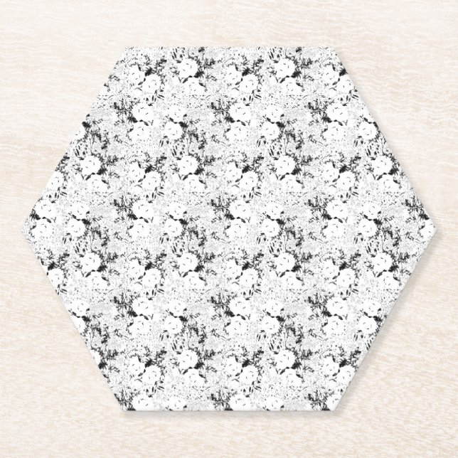 Porta-copo De Papel Ponto, Vaca Preta (Frente)