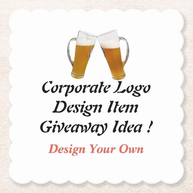 Porta-copo De Papel Porta copos (Frente)