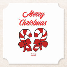 Porta copos de Bilhetes de Canais de Natal