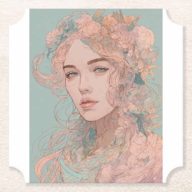 Porta-copo De Papel Porta copos de papel (Frente)