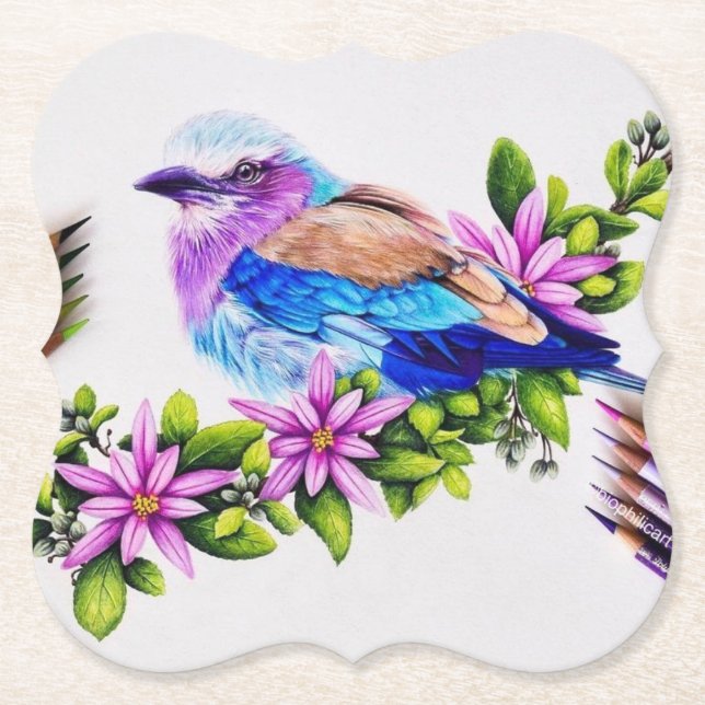 Porta-copo De Papel Porta copos de papel (Frente)