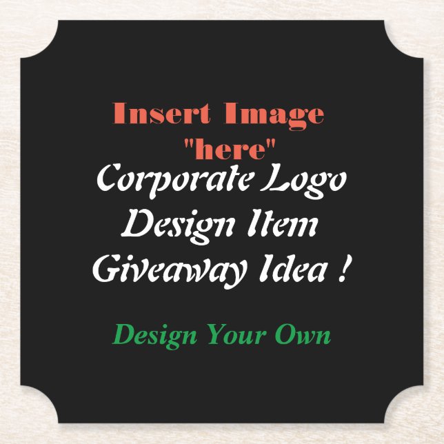 Porta-copo De Papel Porta copos de papel (Frente)