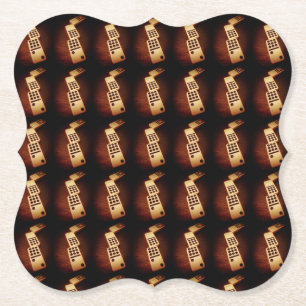 Porta-copo De Papel Porta copos de papel com efeito Domino