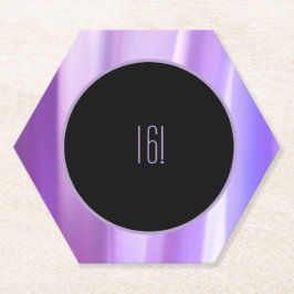 Porta-copo De Papel Porta copos de papel de Lavanda de Petals escovada