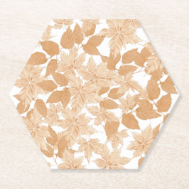 Porta-copo De Papel Porta copos de Papel de outono