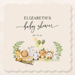 Porta-copo De Papel Porta copos de papel de terceiro Chá de fraldas da